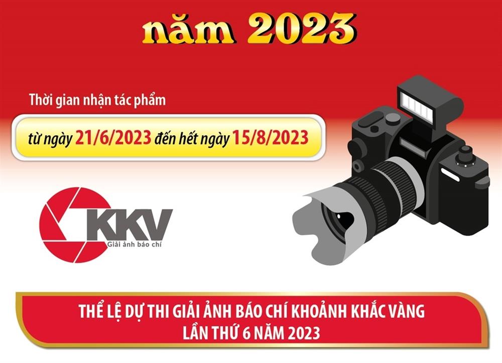 Phát động Giải ảnh báo chí Khoảnh khắc Vàng lần thứ 6